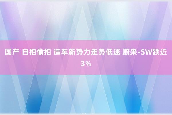 国产 自拍偷拍 造车新势力走势低迷 蔚来-SW跌近3%